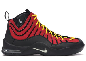 Nike  Air Bakin OG (2013) Black/Metallic Silver-Varsity Red-Orange Blaze (316383-001)