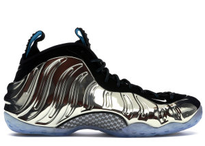 Nike  Air Foamposite One Chromeposite Metallic Silver/Metallic Silver-Black (744306-001)