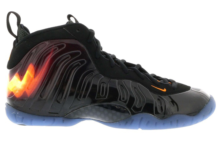 Nike Air Foamposite One Halloween (GS) Black/Orange Blaze-White (846077-002)