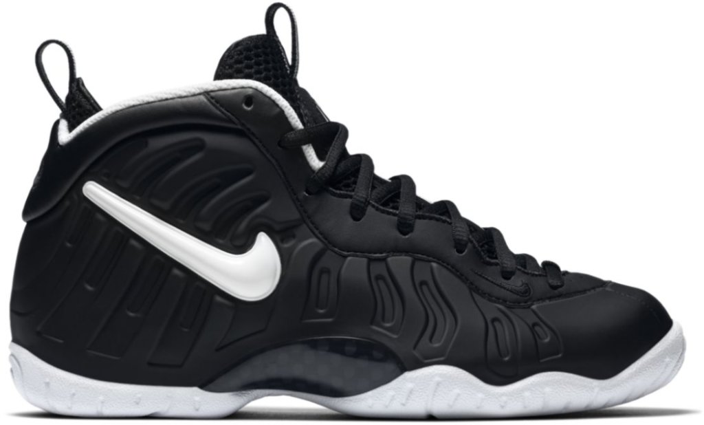 Nike Air Foamposite Pro Dr. Doom 2016 (GS) Black/White-Black (644792-006)
