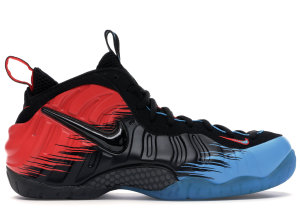 Nike Air Foamposite Pro Spiderman Vivid Blue/Black-Light Crimson (616750-400)