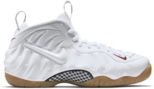 Nike Air Foamposite Pro White Gucci (GS) White/White-Gym Red-Gorge Green (644792-100)