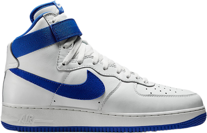 Nike Air Force 1 High White Game Royal Summit White/Royal Blue (743546-103)