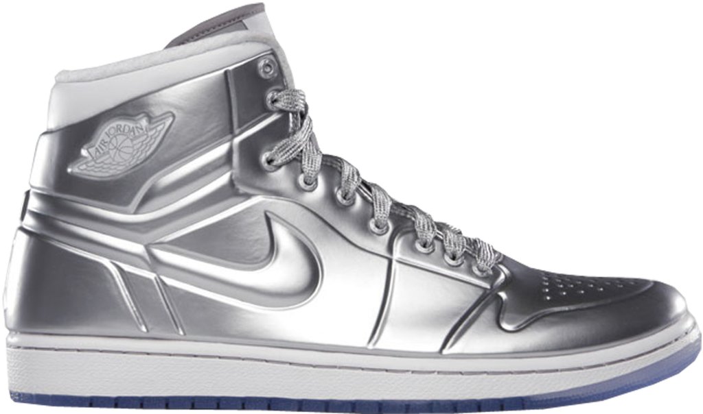 Jordan 1 Anodized Silver Metallic Silver/White (414823-001)