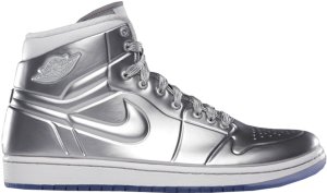 Jordan 1 Anodized Silver Metallic Silver/White (414823-001)