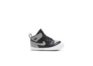 Nike Jordan 1 Crib Bootie Black Medium Grey (I) Black/White/Medium Grey (AT3745-013)