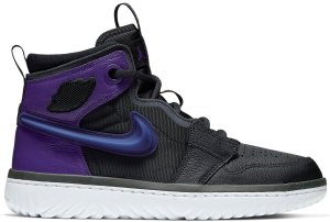 Jordan  1 High React Black Court Purple Black/Black-Court Purple-White (AR5321-005)