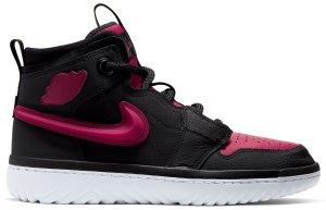 Jordan  1 High React Black Noble Red Black/White-Noble Red (AR5321-006)