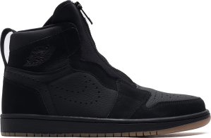 Jordan 1 High Zip Black Gum Black/University Red-Gum Light Brown (AR4833-002)