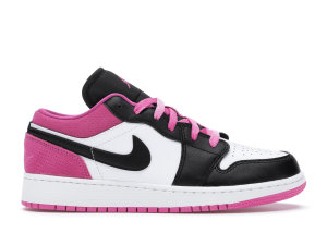 Jordan 1 Low Black Active Fuchsia (GS) Black/Active Fuchsia-White-Black (CT1564-005)