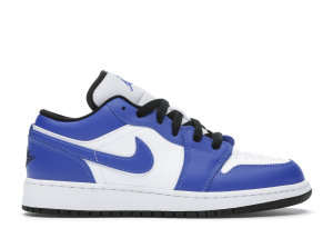 Jordan 1 Low Game Royal (GS) White/Game Royal-Black (553560-124)