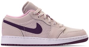 Jordan 1 Low Night Purple Pro Purple (GS) Night Purple/Pro Purple/Desert Sand (554723-500)