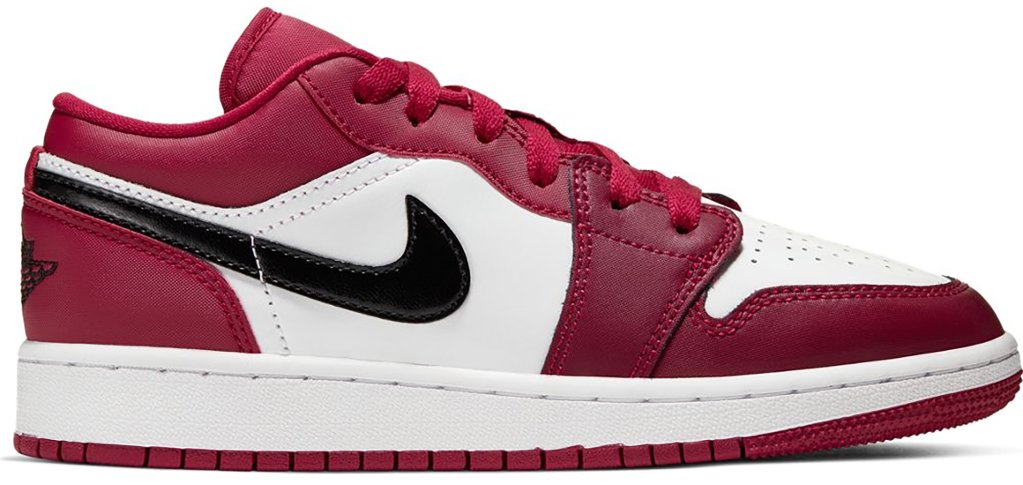 Jordan 1 Low Noble Red (GS) Noble Red/Black-White (553560-604)