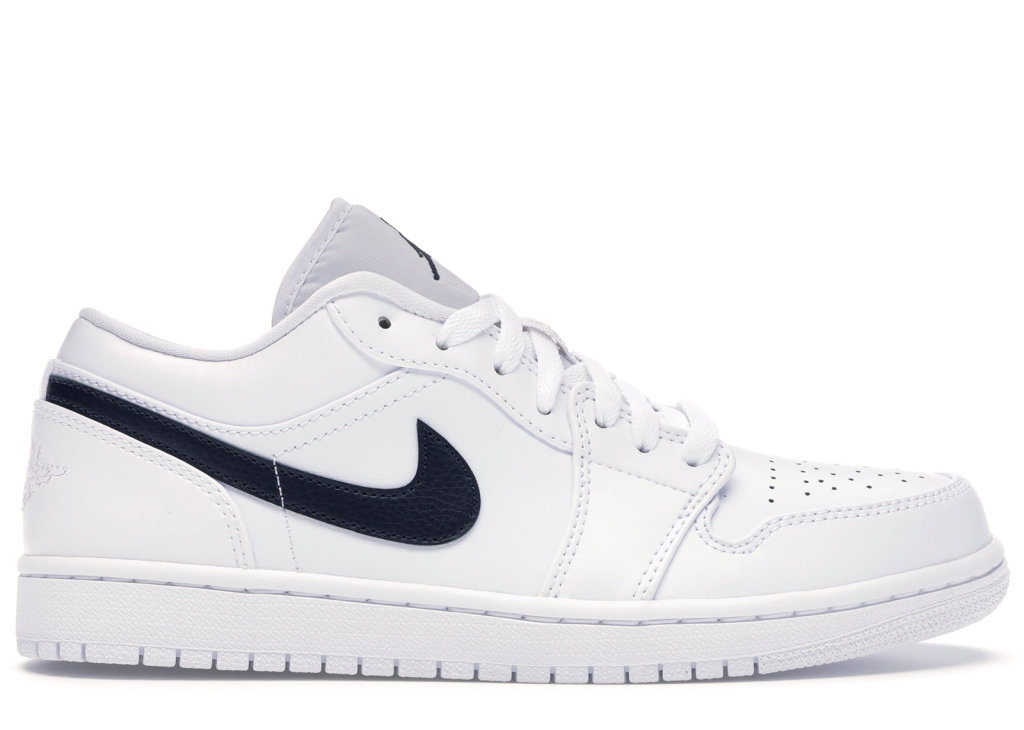 Jordan 1 Low White Obsidian White/Obsidian-White (553558-114)