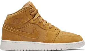 Jordan 1 Mid Golden Harvest Sail (GS) Golden Harvest/Sail (554725-725)