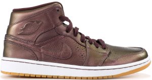 Jordan 1 Mid Nouveau Deep Burgundy Gum Deep Burgundy/Deep Burgundy-White-Gum (629151-605)