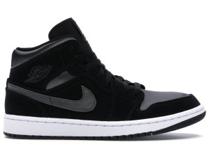 Jordan 1 Mid Nylon Black Anthracite Black/Anthracite-White (852542-012)