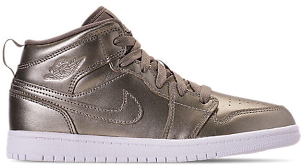 Jordan 1 Mid Sepia Stone (PS) Sepia Stone/White-Noble Red (AV5173-200)