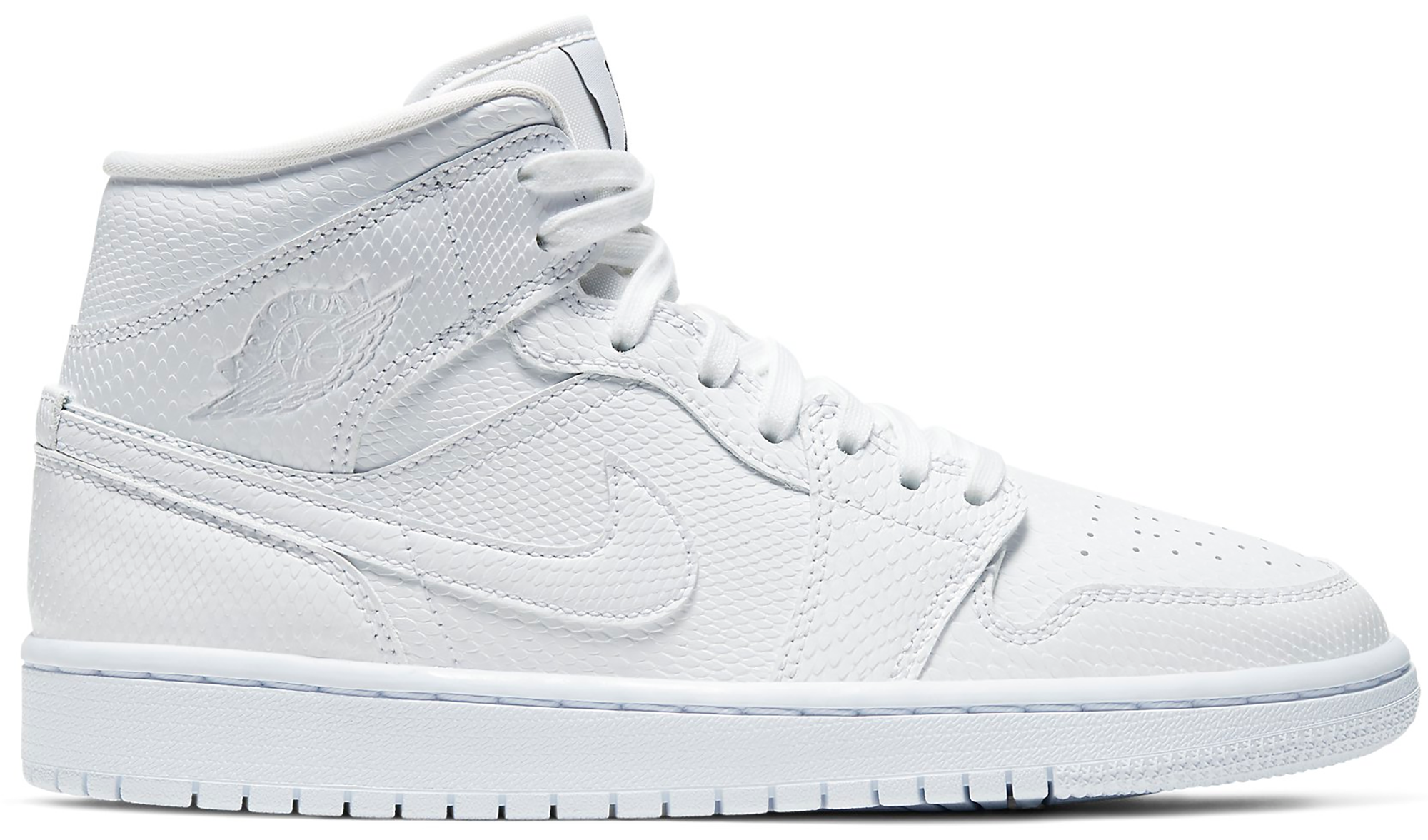 snakeskin white jordan 1