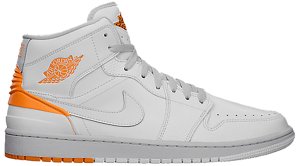 Jordan 1 Retro 86 White Kumquat White/Kumquat-Pure Platinum (644490-115)