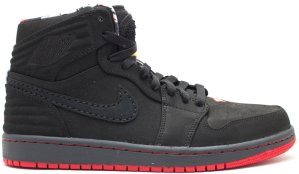 Jordan 1 Retro 93 Playoffs Black/Black-True Red-Anthracite (580514-032)