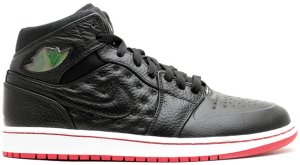 Jordan 1 Retro 97 Playoffs Black/White-Gym Red (555069-001)