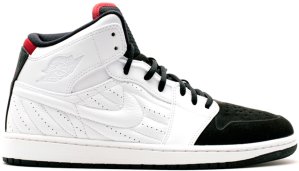 Jordan  1 Retro 99 Black Toe White/Black-Gym Red (654140-101)