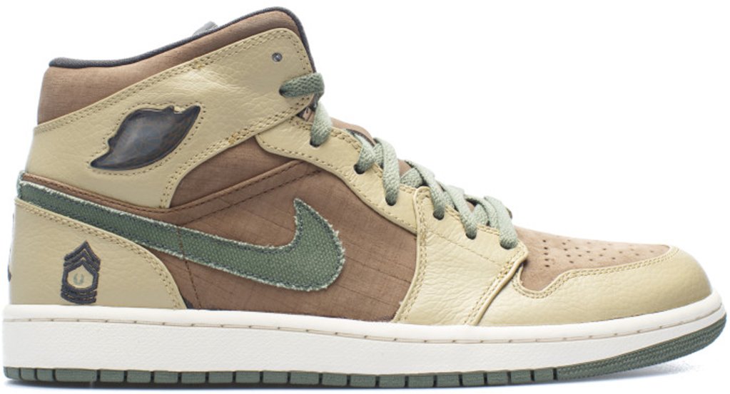 Jordan 1 Retro Armed Forces Brown Medium Brown/Urban Haze-Hay-Anthracite (325514-231)