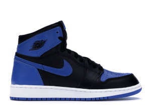 Jordan 1 Retro Royal 2017 (GS) Black/Royal-White (575441-007)