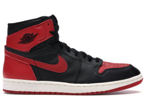 Jordan 1 Retro Bred (1994) Black/Varsity Red-White (130207-061)