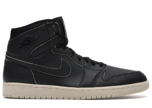 Jordan 1 Retro High Black Desert Sand Black/Black-Desert Sand (AA3993-021)