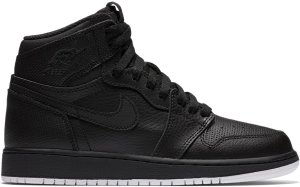 Jordan 1 Retro High Black Perforated (GS) Black/White-Black (575441-002)