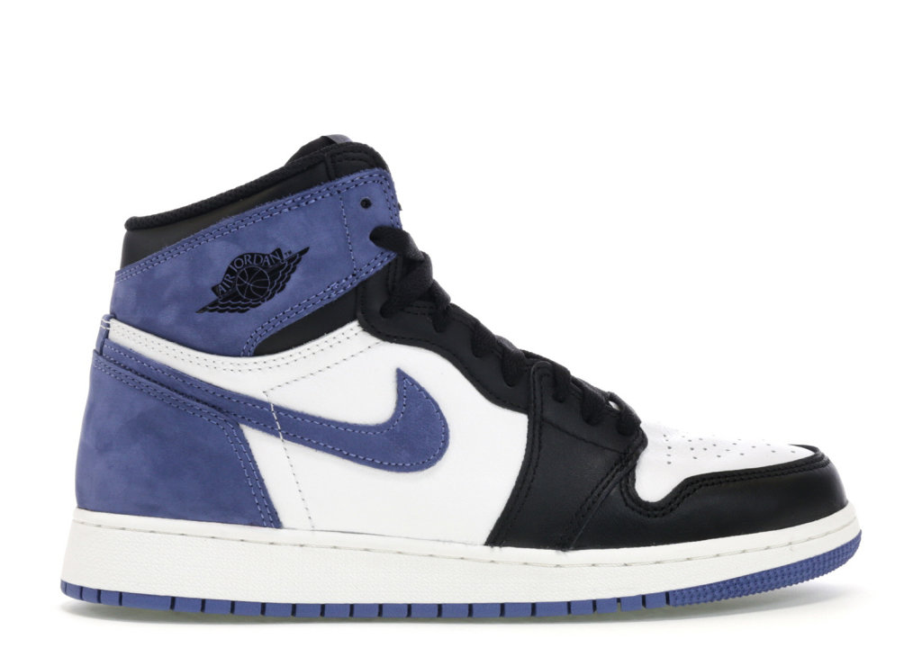 Jordan 1 Retro High Blue Moon (GS) Summit White/Blue Moon-Black (575441-115)