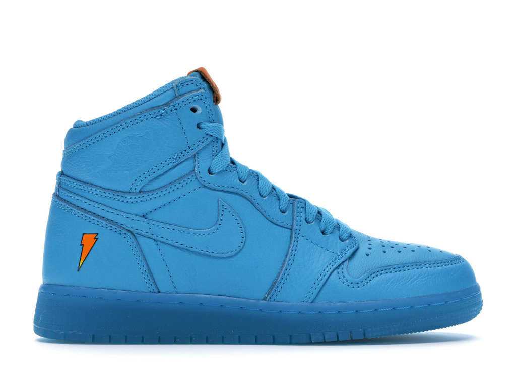 Jordan 1 Retro High Gatorade Blue Lagoon (GS) Blue Lagoon/Blue Lagoon (AJ6000-455)