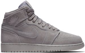 Jordan 1 Retro High Grey Suede (GS) Wolf Grey/Wolf Grey (705300-031)