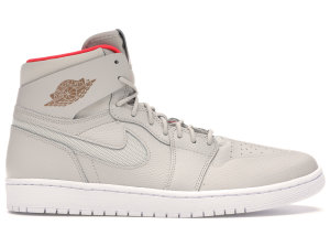 Jordan 1 Retro High Nouveau Pure Platinum Bright Crimson Pure Platinum/Pure Platinum-Bright Crimson-White (819176-050)