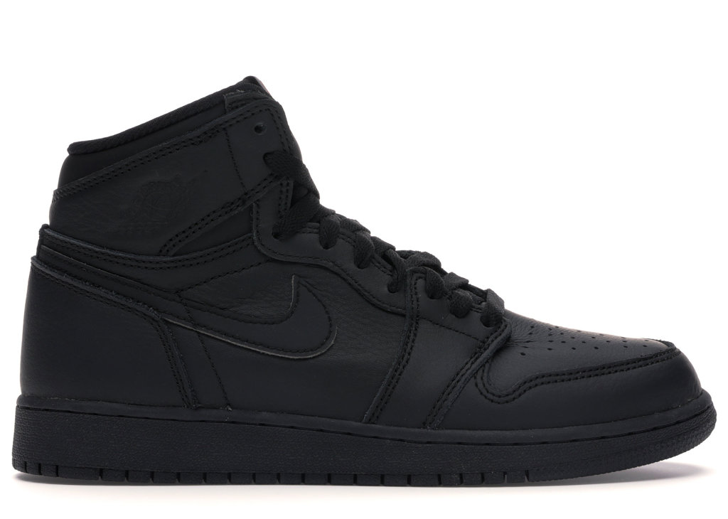 Jordan 1 Retro High OG Essentials Black (GS) Black/University Red (575441-022)