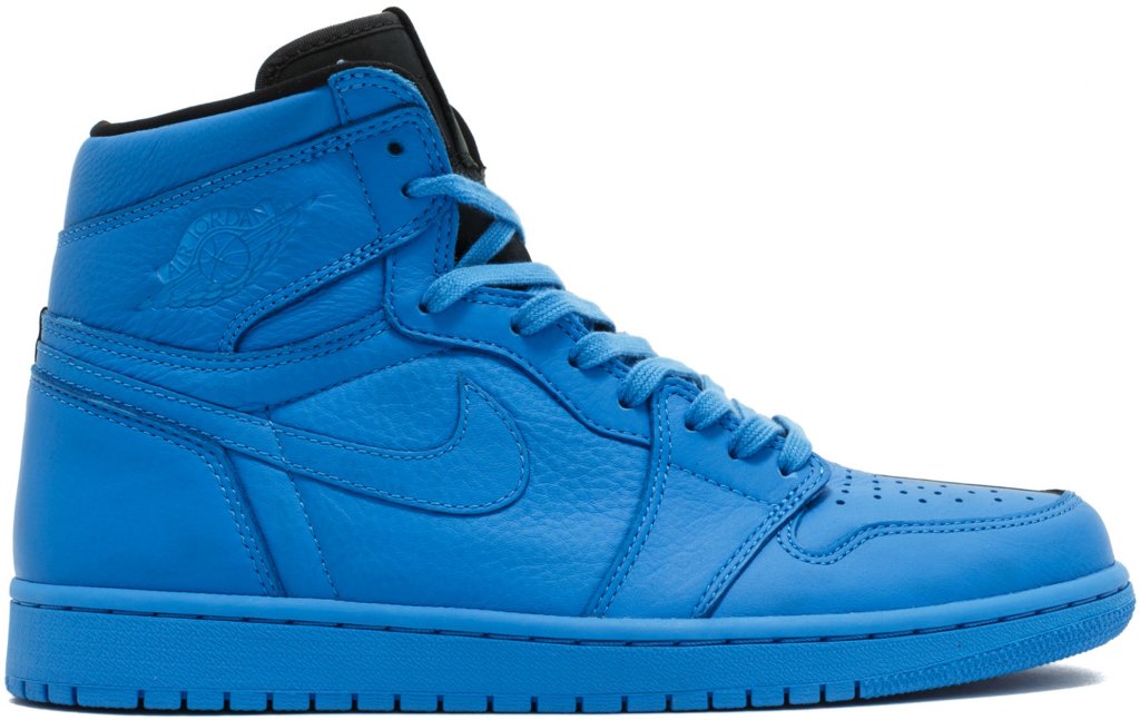 Jordan 1 Retro High OG Quai54 (F&F) Black/Italy Blue-Black-University Red (767119)