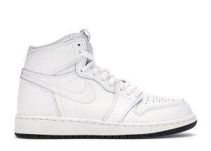 Jordan 1 Retro High Perforated White (GS) White/Black-White (575441-100)