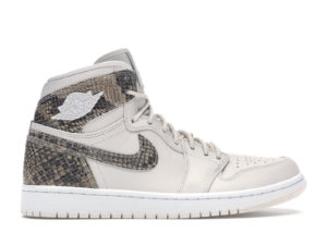 Jordan 1 Retro High White Snake (W) Phantom/White (AH7389-004)