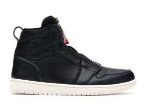 Jordan 1 Retro High Zip Black Sail (W) Black/Sail-University Red (AQ3742-016)