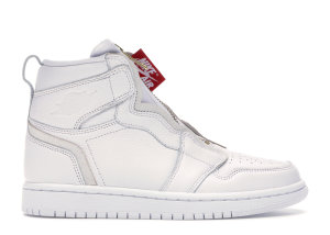 Jordan 1 Retro High Zip White (W) White/White-University Red (AQ3742-116)