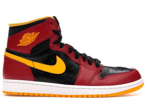 Jordan 1 Retro Human Highlight Black/Yellow/Red (555088-017)