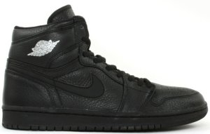 Jordan 1 Retro Japan Black (2001) Black/Black-Metallic Silver (136060-002)