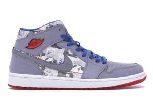 Jordan  1 Retro LS Stealth Stealth/Varsity Royal-Sport Red (315794-041)