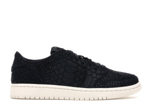 Jordan 1 Retro Low NS Black Python (W) Black/Black-Sail (AJ6004-010)