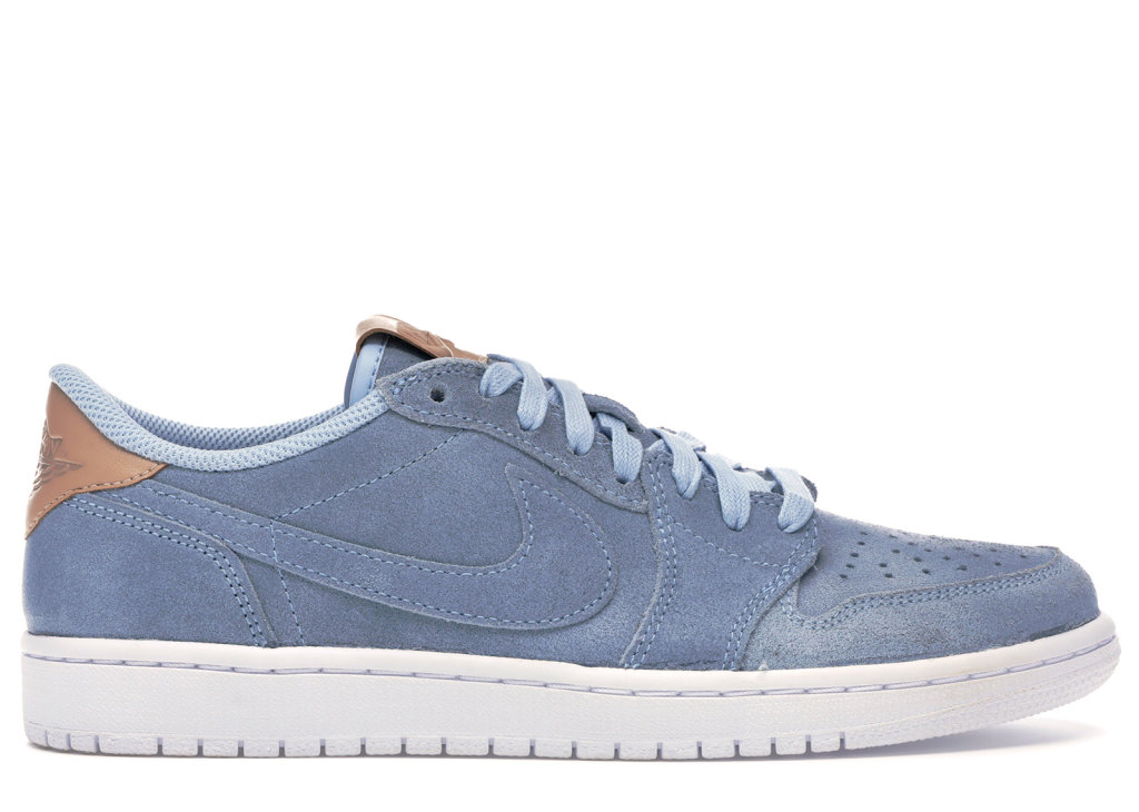Jordan 1 Retro Low OG Ice Blue Ice Blue/Vachetta Tan-White (905136-402)