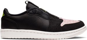 Jordan 1 Retro Low Slip Black Silt Red (W) Black/Volt-Phantom-Silt Red-Rush Maroon (AV3918-002)
