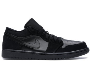 Jordan  1 Retro Low Triple Black Black/Black/Black (553558-025)