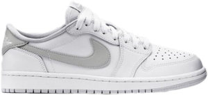 Jordan 1 Retro Low White Neutral Grey White/Neutral Grey (705329-100)